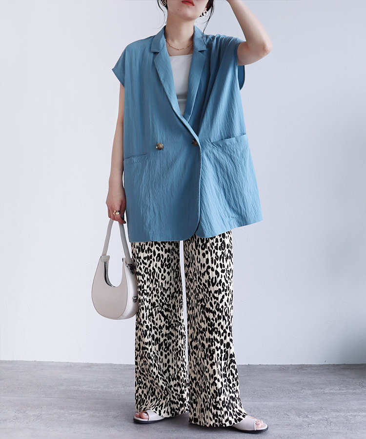 ランダムプリーツパンツ