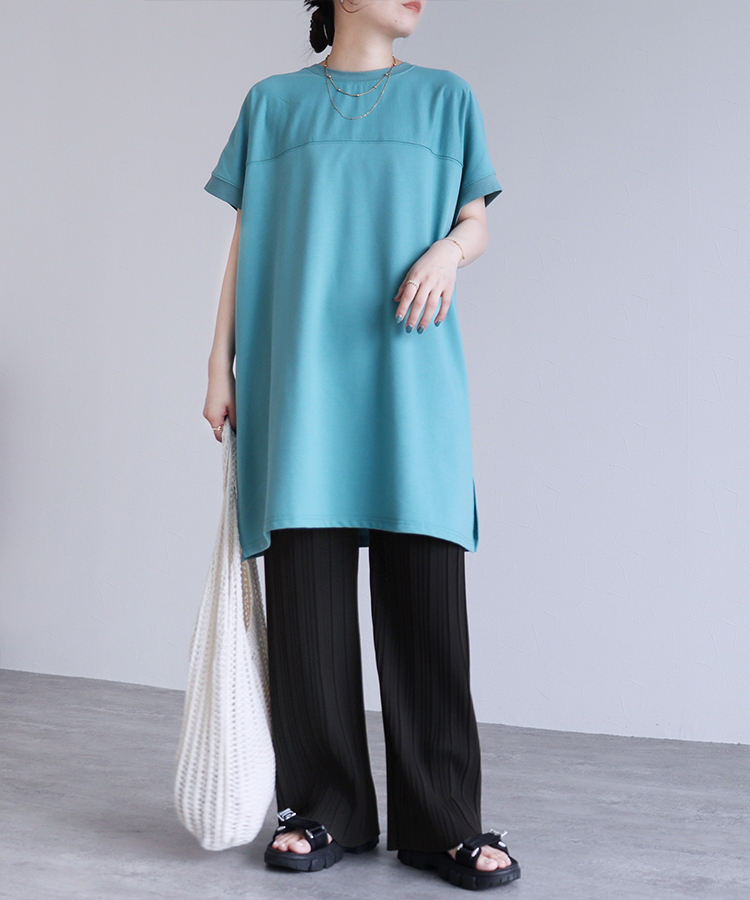 ランダムプリーツパンツ