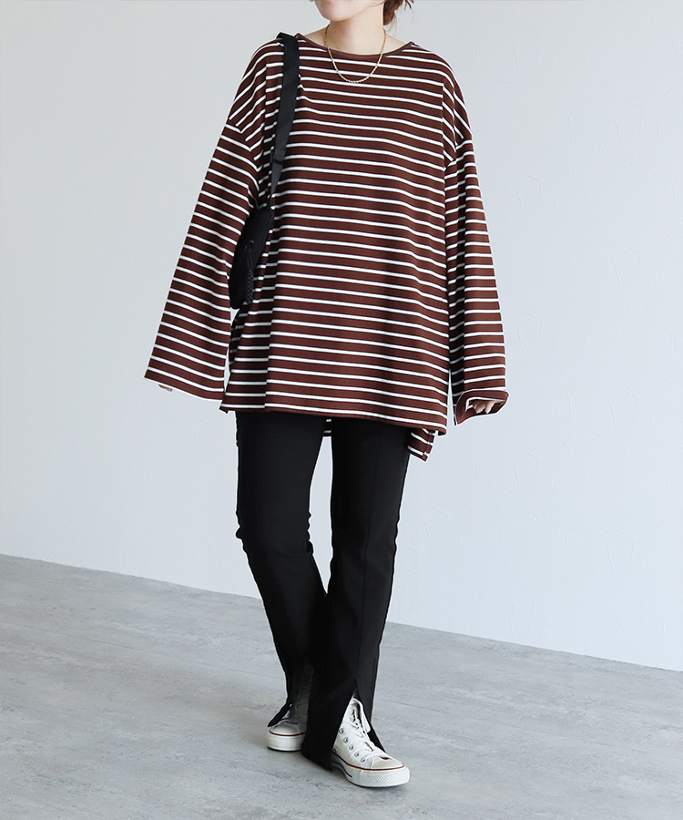 ランダムプリーツパンツ