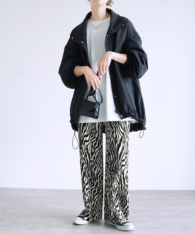 ランダムプリーツパンツ