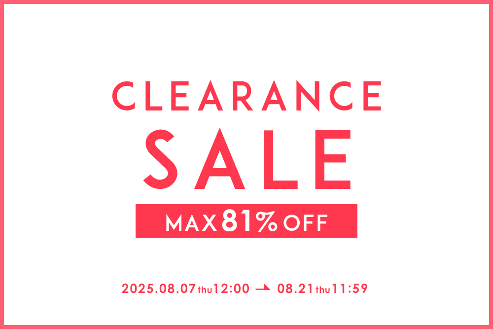 CLEARANCE SALE