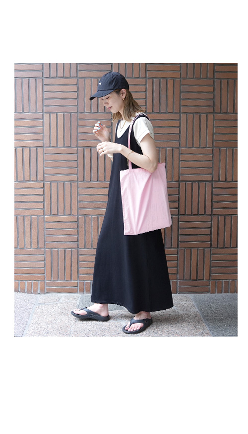 前後2WAYノースリーブロングワンピース