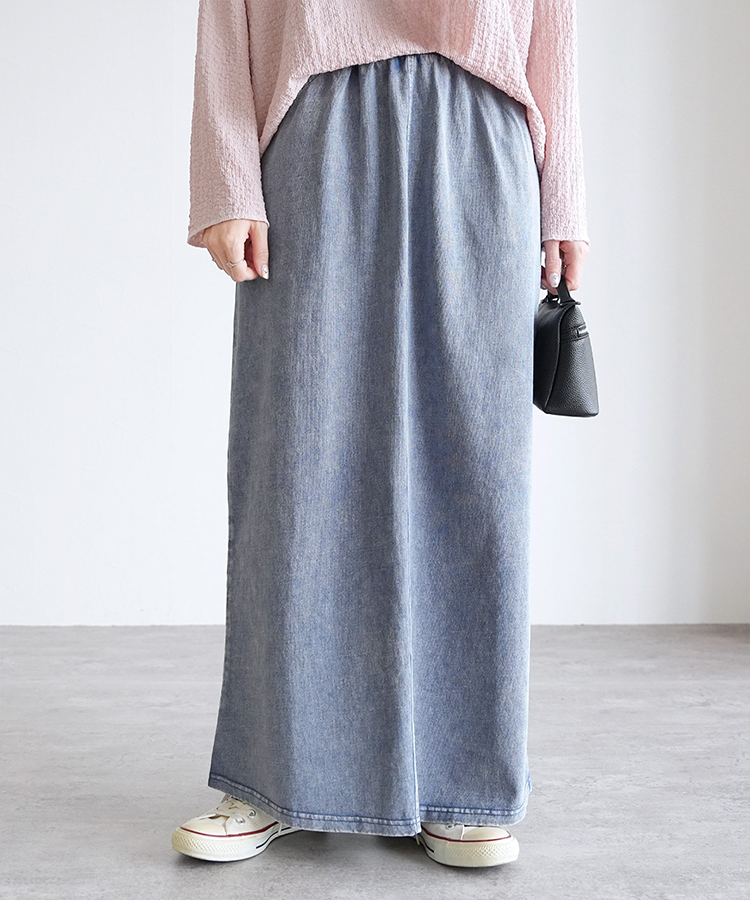 ストレッチデニムスカート