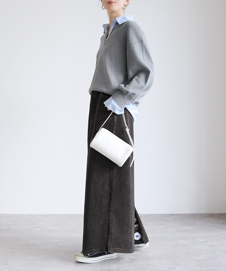 ストレッチデニムスカート