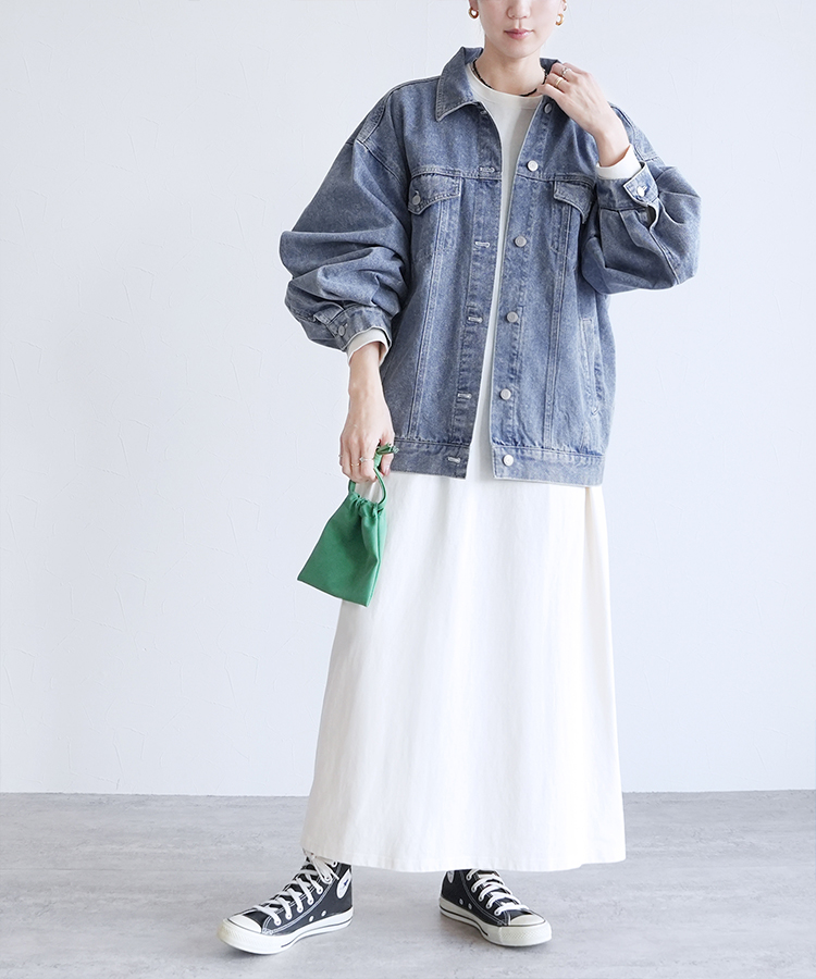 オーバーサイズデニムジャケット