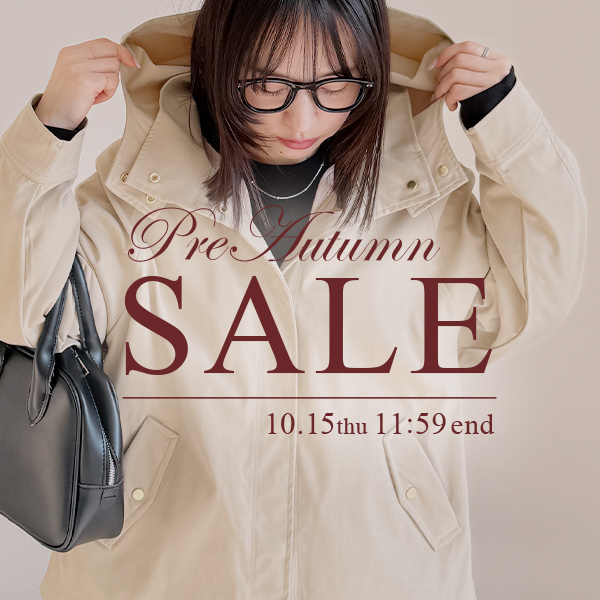 PRE AUTUMN SALE