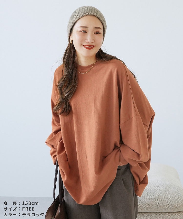 ボリューム袖・ゆったりプルオーバー(100589)　メール便発送10 - 画像18