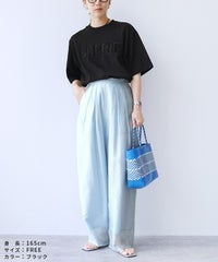 立体ロゴ刺繍Tシャツ(R21156-k) メール便発送10 - サムネイル14