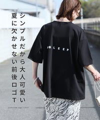 選べる2サイズ☆ロゴプリント半袖Tシャツ(R23132-k) メール便発送10 - サムネイル2