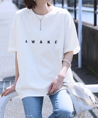 選べる2サイズ☆ロゴプリント半袖Tシャツ(R23132-k) メール便発送10 - サムネイル8
