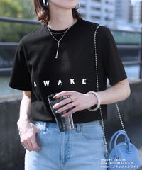 選べる2サイズ☆ロゴプリント半袖Tシャツ(R23132-k) メール便発送10 - サムネイル14
