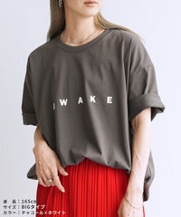 選べる2サイズ☆ロゴプリント半袖Tシャツ(R23132-k) メール便発送10 - サムネイル16