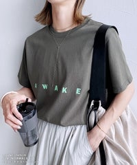 選べる2サイズ☆ロゴプリント半袖Tシャツ(R23132-k) メール便発送10 - サムネイル20