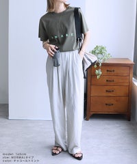 選べる2サイズ☆ロゴプリント半袖Tシャツ(R23132-k) メール便発送10 - サムネイル21