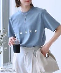 選べる2サイズ☆ロゴプリント半袖Tシャツ(R23132-k) メール便発送10 - サムネイル23