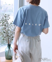 選べる2サイズ☆ロゴプリント半袖Tシャツ(R23132-k) メール便発送10 - サムネイル24