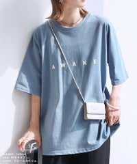 選べる2サイズ☆ロゴプリント半袖Tシャツ(R23132-k) メール便発送10 - サムネイル26