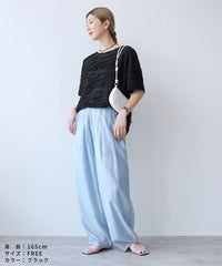 ランダムタックシアー半袖プルオーバー(R23123-s) メール便発送10 - サムネイル16