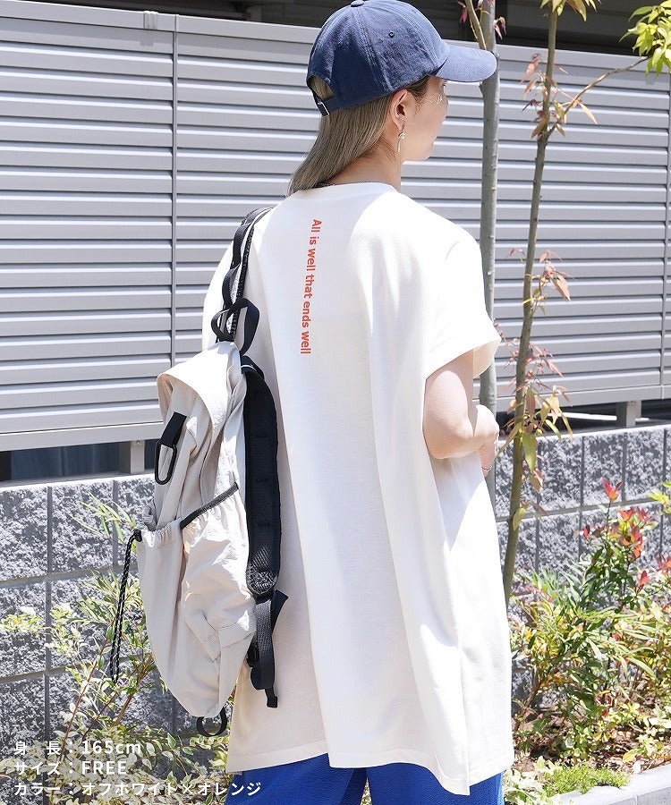 バックロゴ刺繍ワイドプルオーバー(on3644596) メール便発送10 | reca