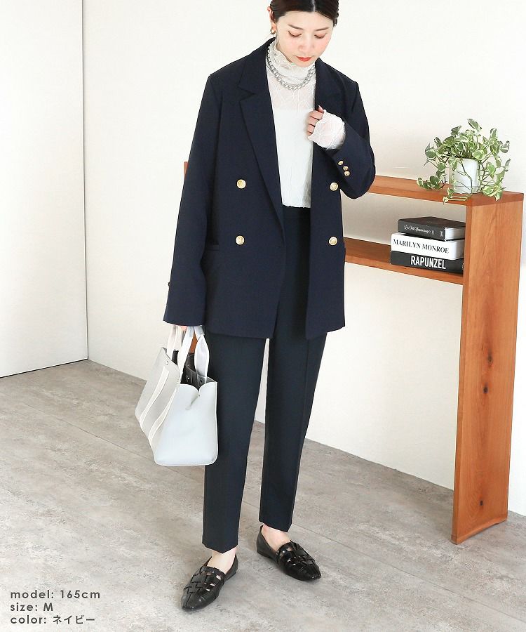 ツイル/ツイードテーラードジャケット(zn31370) 宅配便発送 | reca