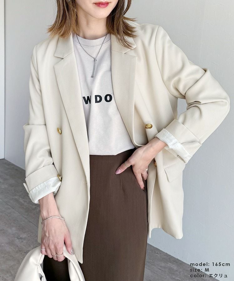 ツイル/ツイードテーラードジャケット(zn31370) 宅配便発送 | reca