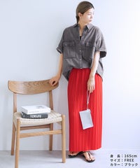 半袖デニムシャツ(p246373) メール便発送10 - サムネイル17