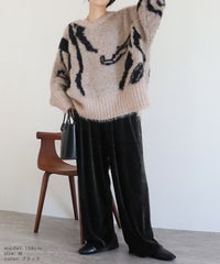 楊柳ベロアワイドパンツ(hi285464-30) メール便発送10 - サムネイル17