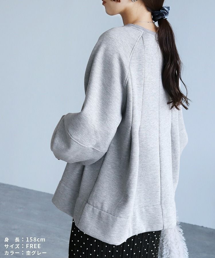 裏起毛タックAラインプルオーバー(day254176) 宅配便発送 | reca