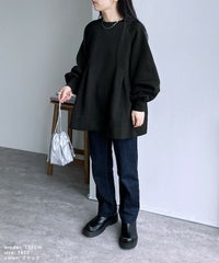 裏起毛タックAラインプルオーバー(day254176)　宅配便発送 - サムネイル25