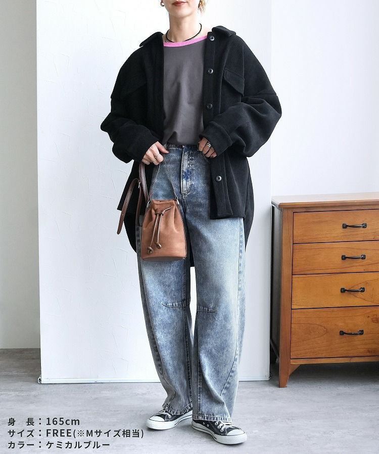 バレルレッグデニムパンツ(p263268) ネコポス発送10 | reca