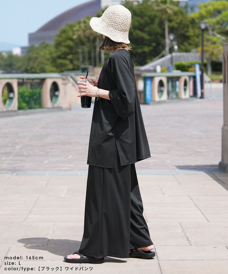 パンツが選べる☆ラッシュガード前後2wayチュニックセットアップ