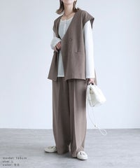 ビンテージワッシャーコクーンワイドパンツ(y2824) メール便発送10 - サムネイル10