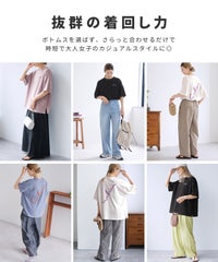 ゆるロゴ発泡プリント＆刺繍BIGTシャツ(day254861)　メール便発送10 - サムネイル6
