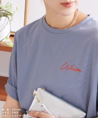 ゆるロゴ発泡プリント＆刺繍BIGTシャツ(day254861)　メール便発送10 - サムネイル17