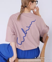 ゆるロゴ発泡プリント＆刺繍BIGTシャツ(day254861)　メール便発送10 - サムネイル20