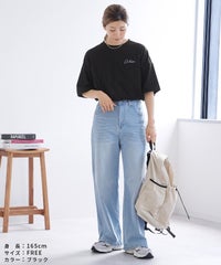 ゆるロゴ発泡プリント＆刺繍BIGTシャツ(day254861)　メール便発送10 - サムネイル26