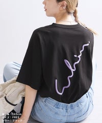 ゆるロゴ発泡プリント＆刺繍BIGTシャツ(day254861)　メール便発送10 - サムネイル27