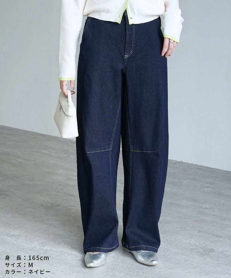 ストレッチデニムカーブパンツ(sat-w-6492) ネコポス発送10 | reca