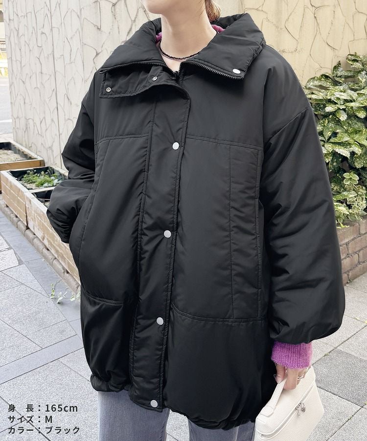 リバーシブルスタンドカラーモンスターコート(y8211) 宅配便発送