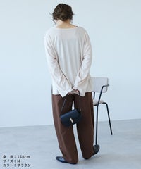 タックコクーンパンツ(y2896) メール便発送10 - サムネイル10