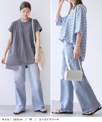 クーリッシュデニムワイドパンツ(sat-w-6400)　メール便発送10 - サムネイル10