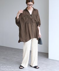 【Official限定】シアーシャツ×プリーツパンツセットcode-34宅配便発送(y4402/y2696) - サムネイル11