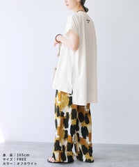 【接触冷感】ロゴ刺繍アシメタックチュニックTシャツ(on6643564) メール便発送10 - サムネイル9