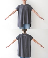 【接触冷感】ロゴ刺繍アシメタックチュニックTシャツ(on6643564) メール便発送10 - サムネイル27