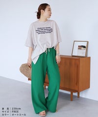 配色フロッキーロゴプリントBIGTシャツ(day256169) メール便発送10 - サムネイル13