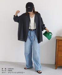 前開きボリューム袖ブラウス(y4593) メール便発送10 - サムネイル32