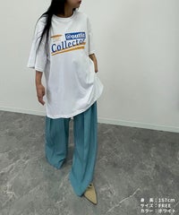 【hyu,il】UNISEXレトロシックプリント半袖Tシャツ(hyu2503-k) メール便発送10  - サムネイル9