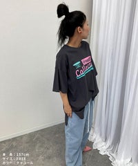 【hyu,il】UNISEXレトロシックプリント半袖Tシャツ(hyu2503-k) メール便発送10  - サムネイル16