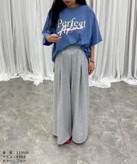 【hyu,il】ロゴプリント パッチワーク刺繍 半袖Tシャツ(day254863-h) メール便発送10  - サムネイル6