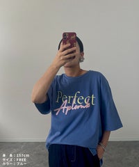 【hyu,il】ロゴプリント パッチワーク刺繍 半袖Tシャツ(day254863-h) メール便発送10  - サムネイル11